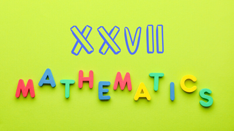 Roman Numerals in Mathematics