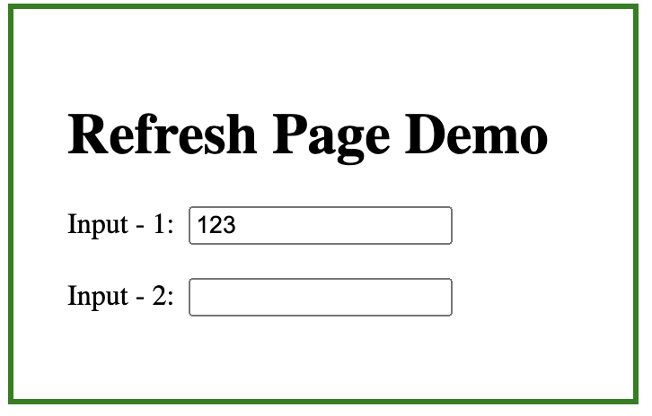 How to Refresh Page in Playwright