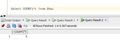 oracle sql count
