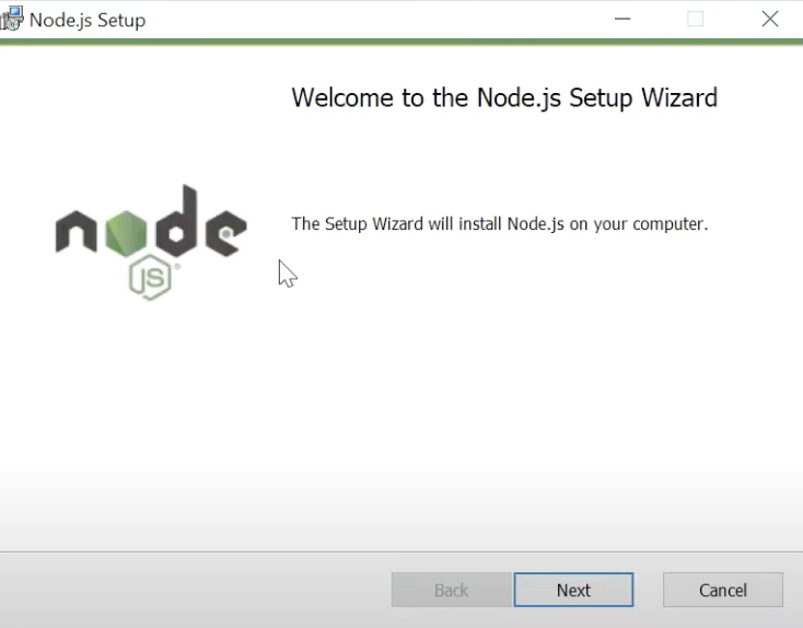 install node js on windows 10