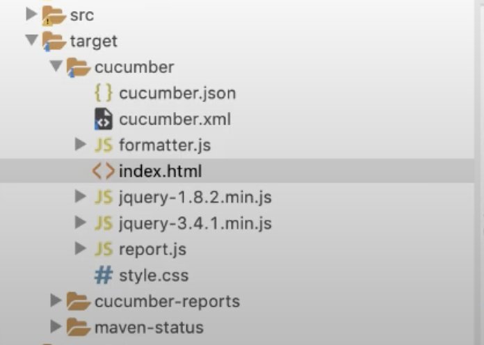 cucumber generate all reports together